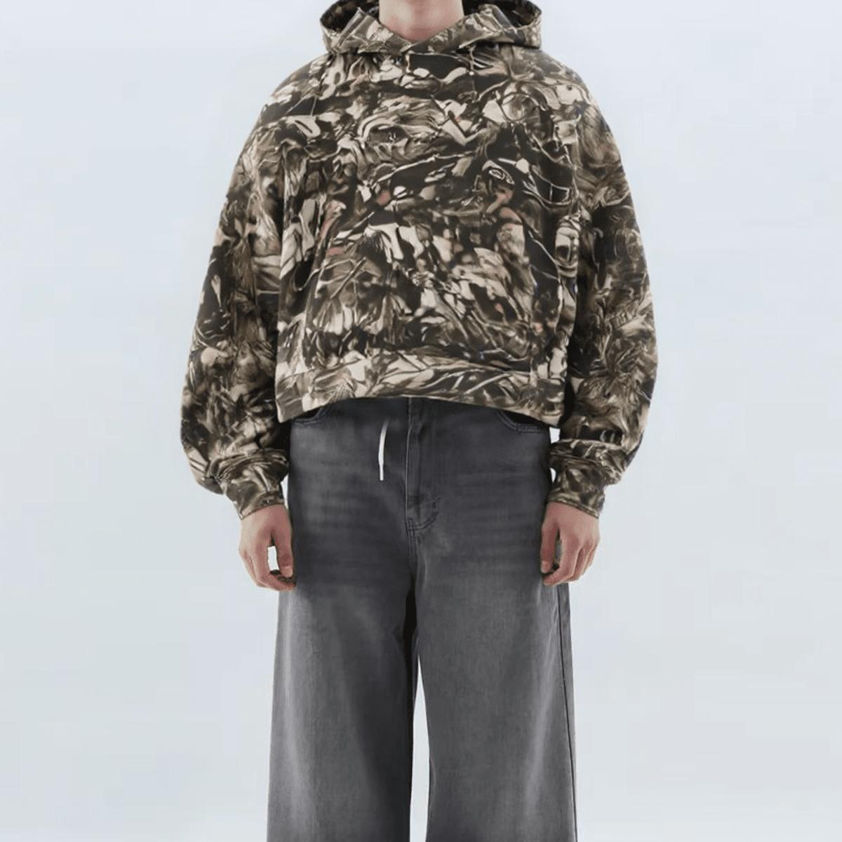 HOC Camo Tree Print Hoodie