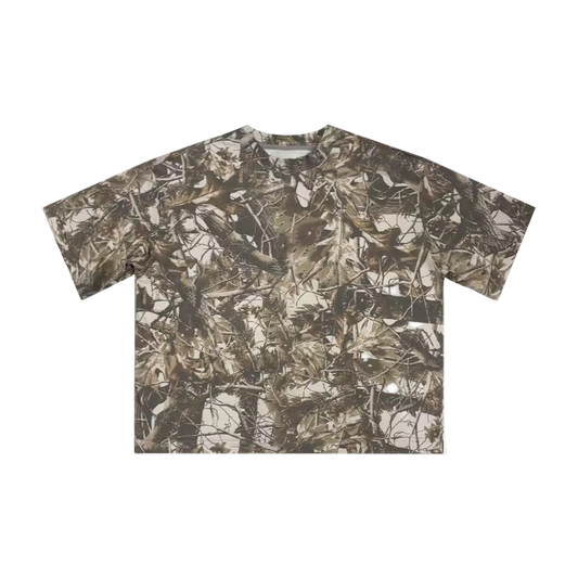 HOC Cropped Tree Print Tee