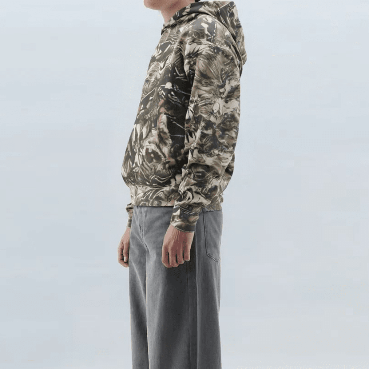 HOC Camo Tree Print Hoodie