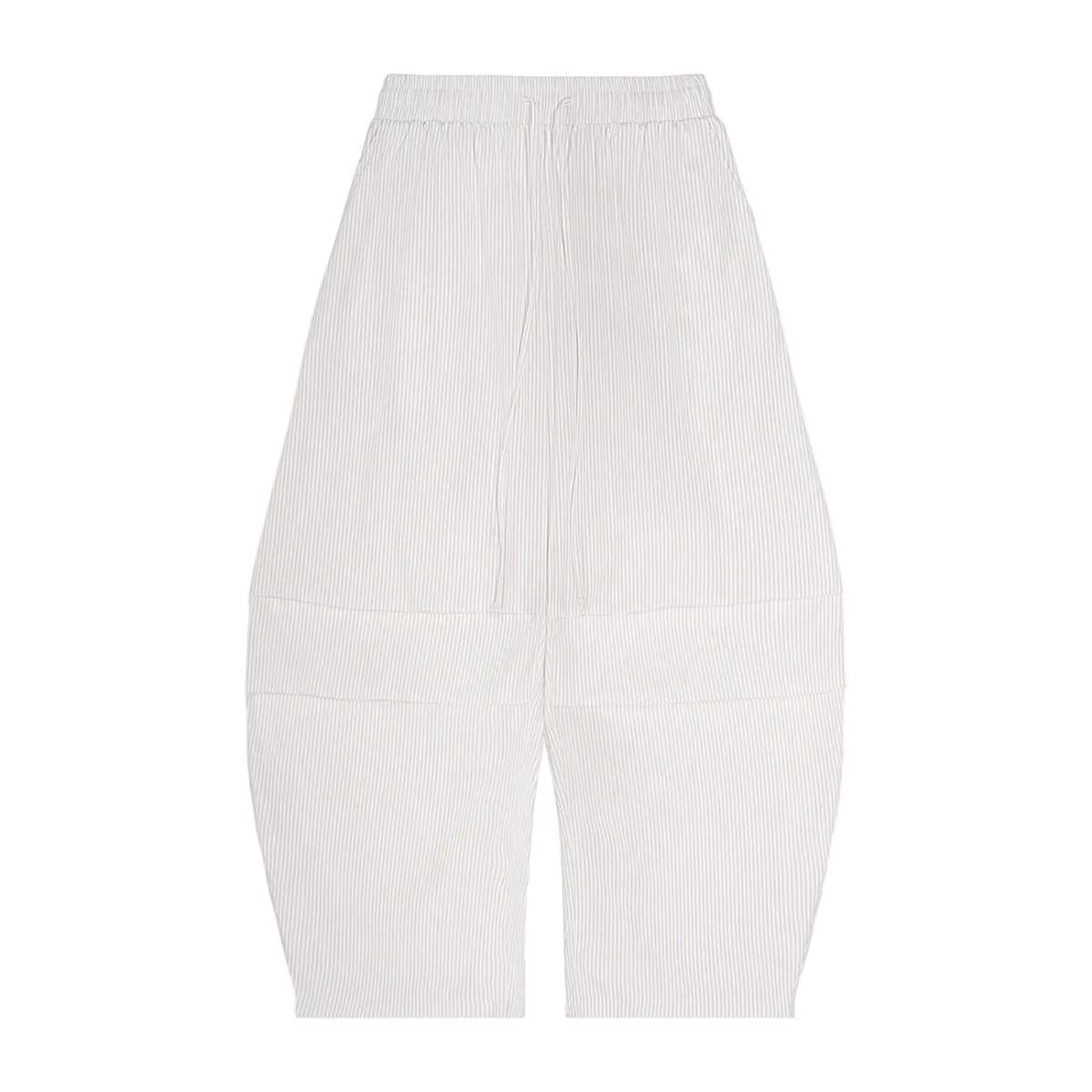 Lounge Barrel Pants (White)