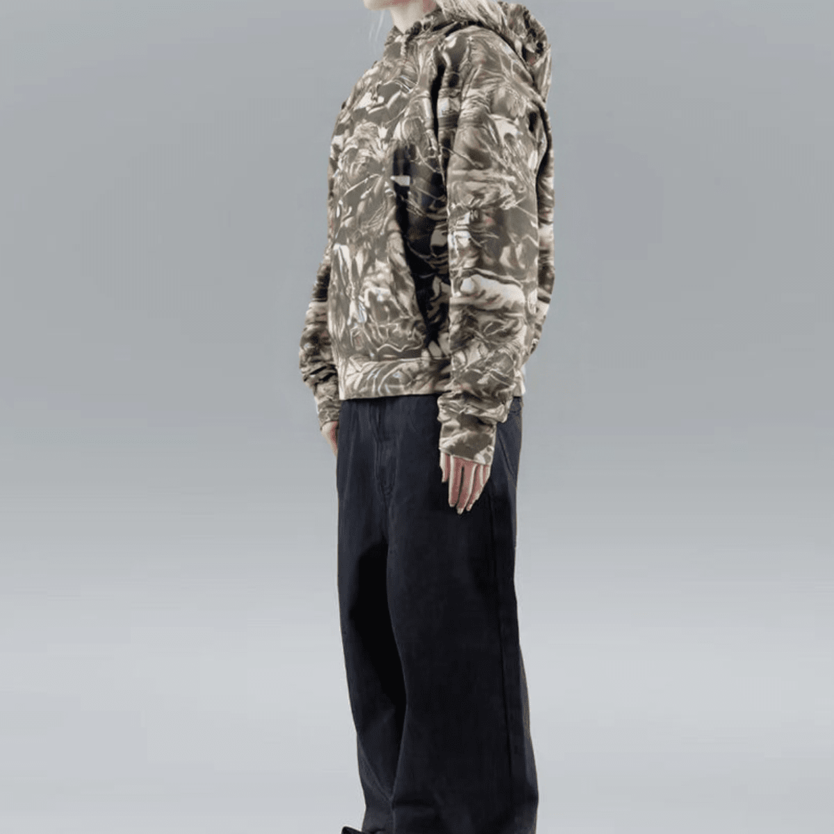 HOC Camo Tree Print Hoodie