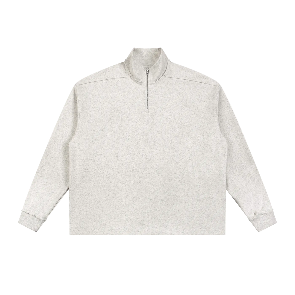 HOC Quarter Zip Rolled Edge Sweatshirt