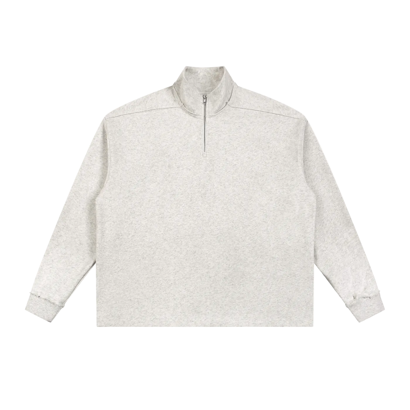 HOC Quarter Zip Rolled Edge Sweatshirt