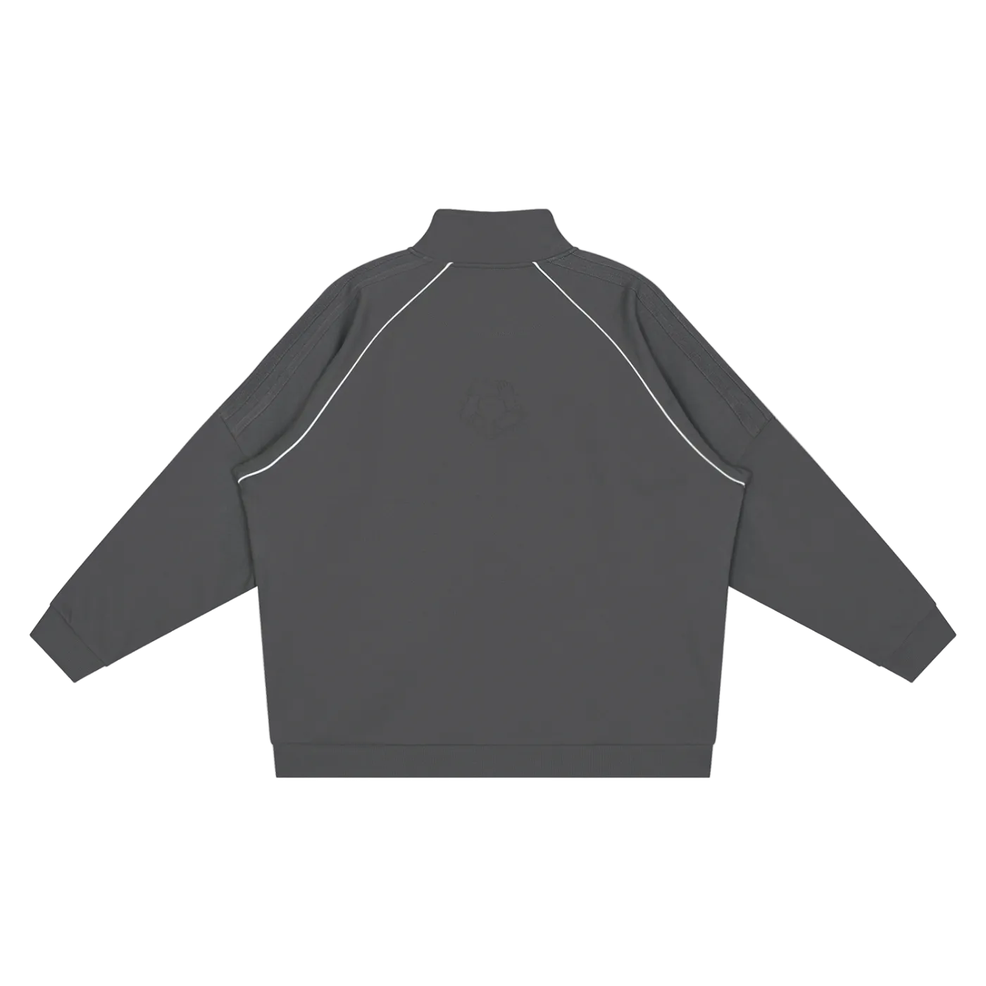 Gray Reflective Striped Jacket