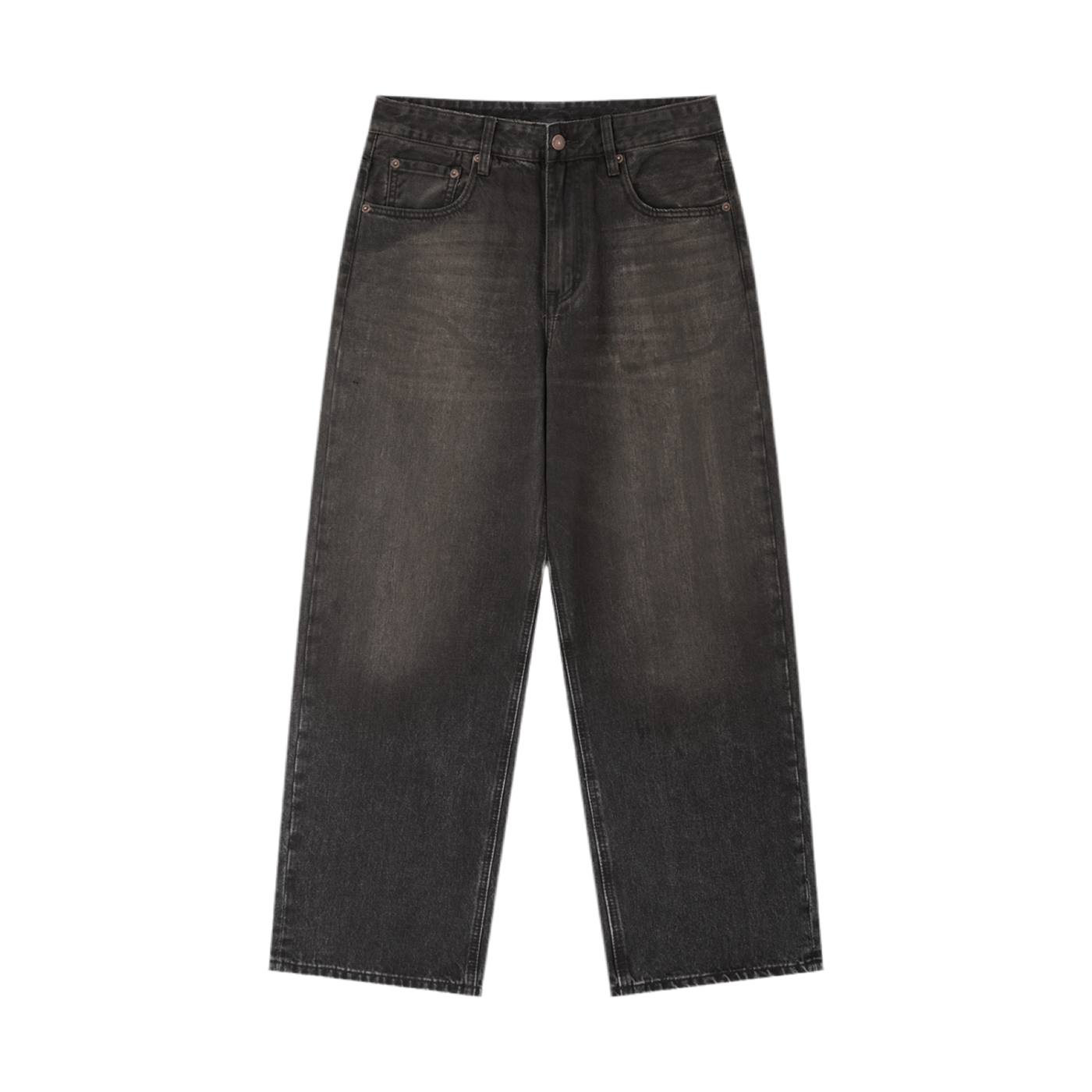 SUSTN Vintage Wash Denim Jeans