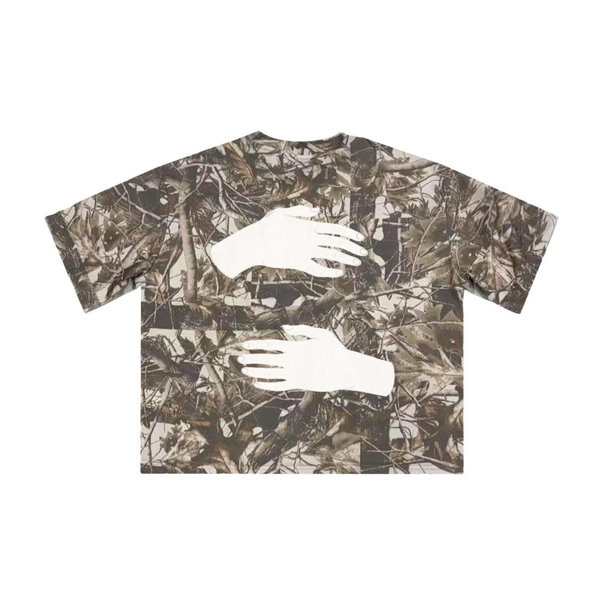 HOC Cropped Tree Print Tee