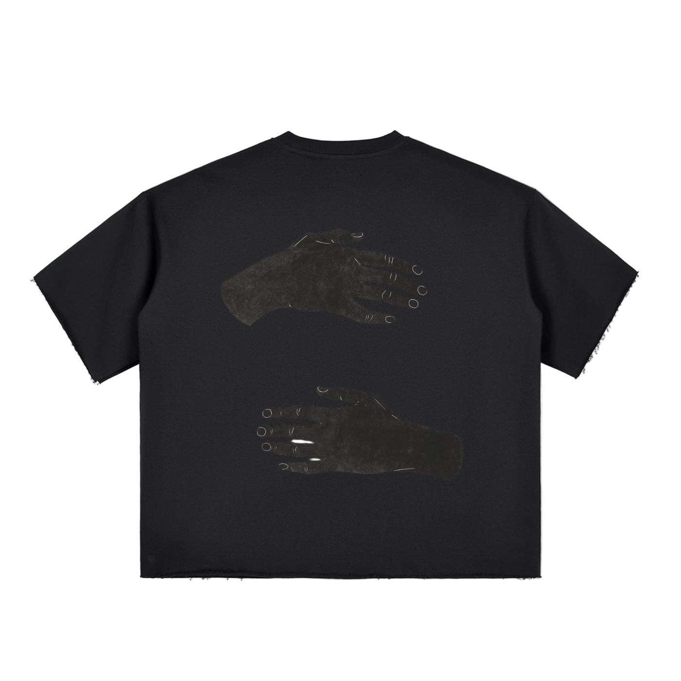 HOC Boxy Raw Edge Tee