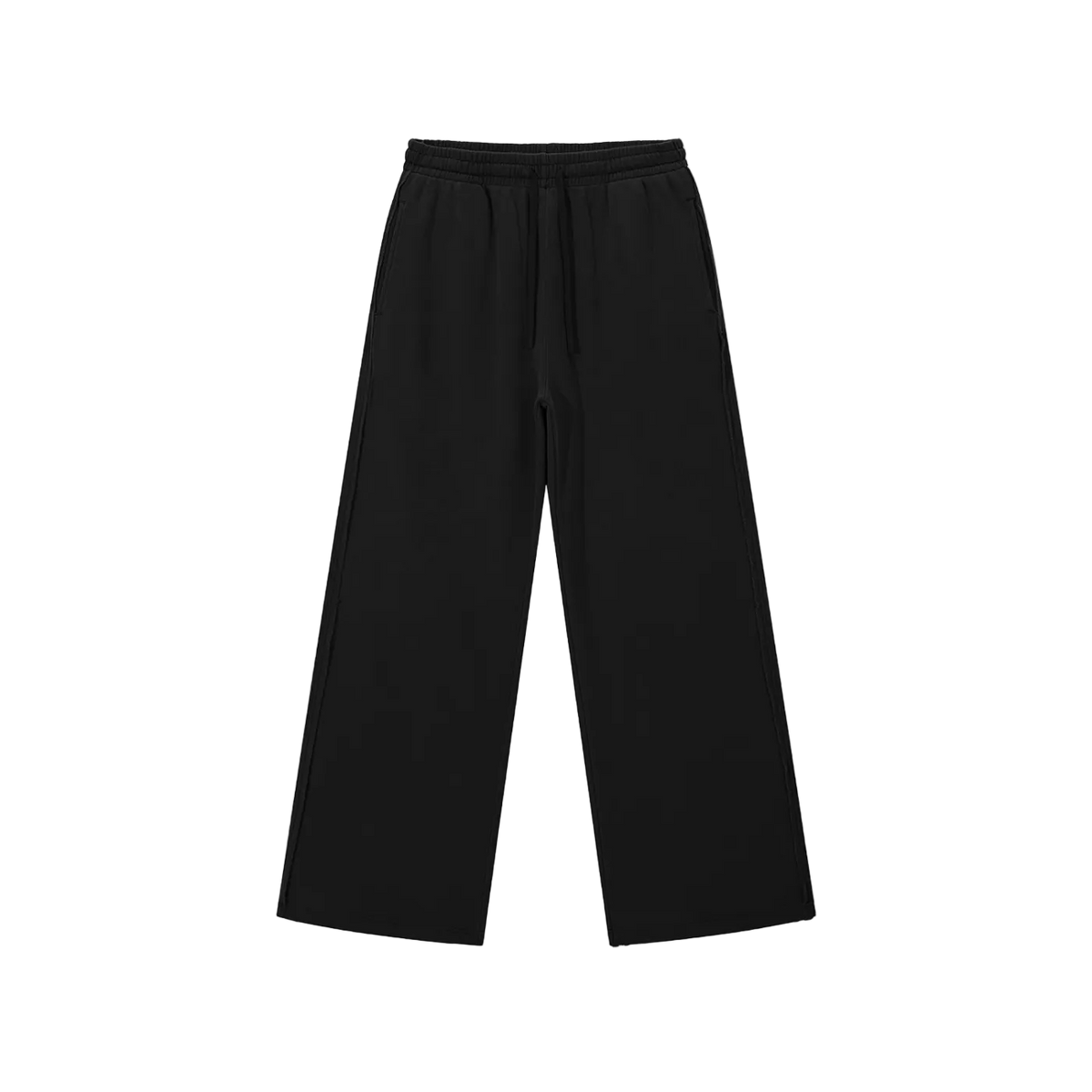 Snow Washed Raw Edge Sweatpants