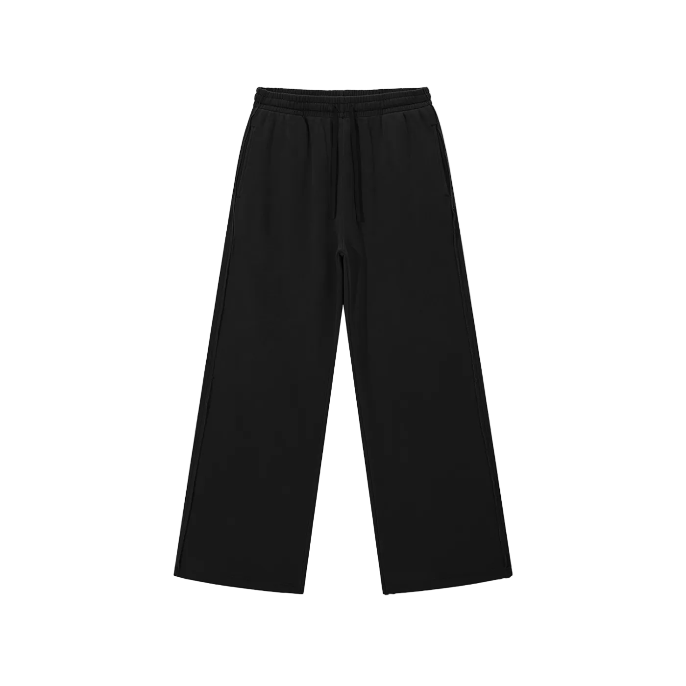 Snow Washed Raw Edge Sweatpants