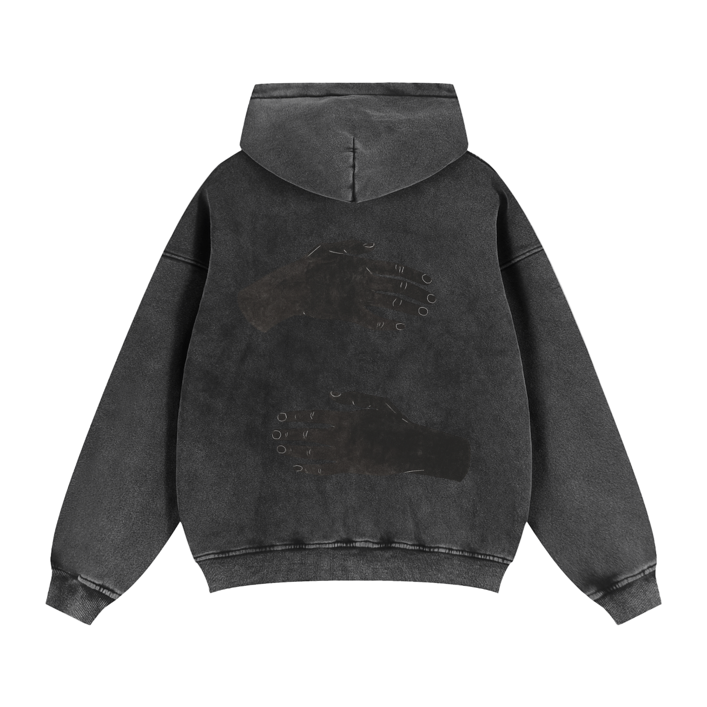 HOC Double Zip Boxy Hoodie