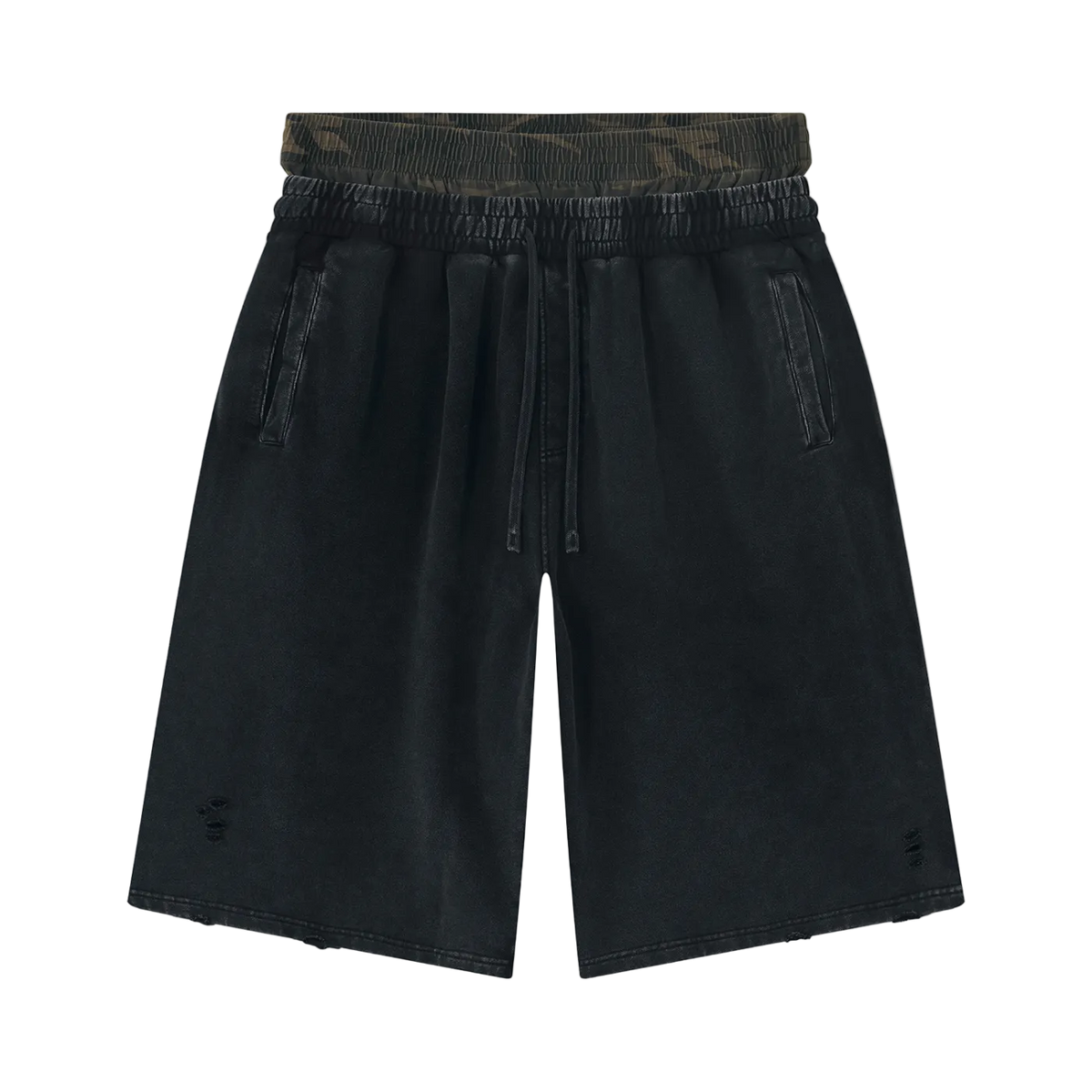 Misfit Sweat Shorts (Khaki Camo)