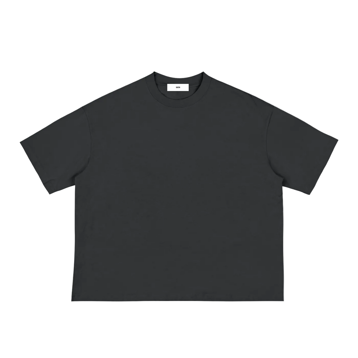HOC Black Classic Loose Boxy Tee