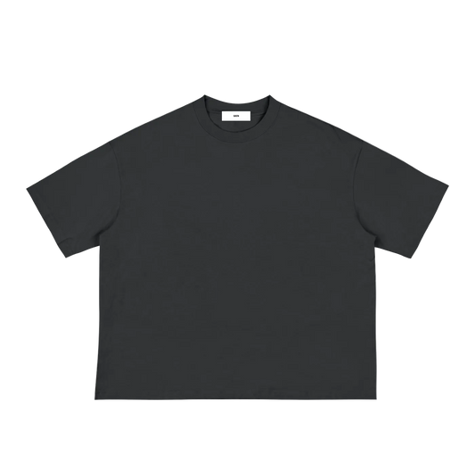 HOC Black Classic Loose Boxy Tee