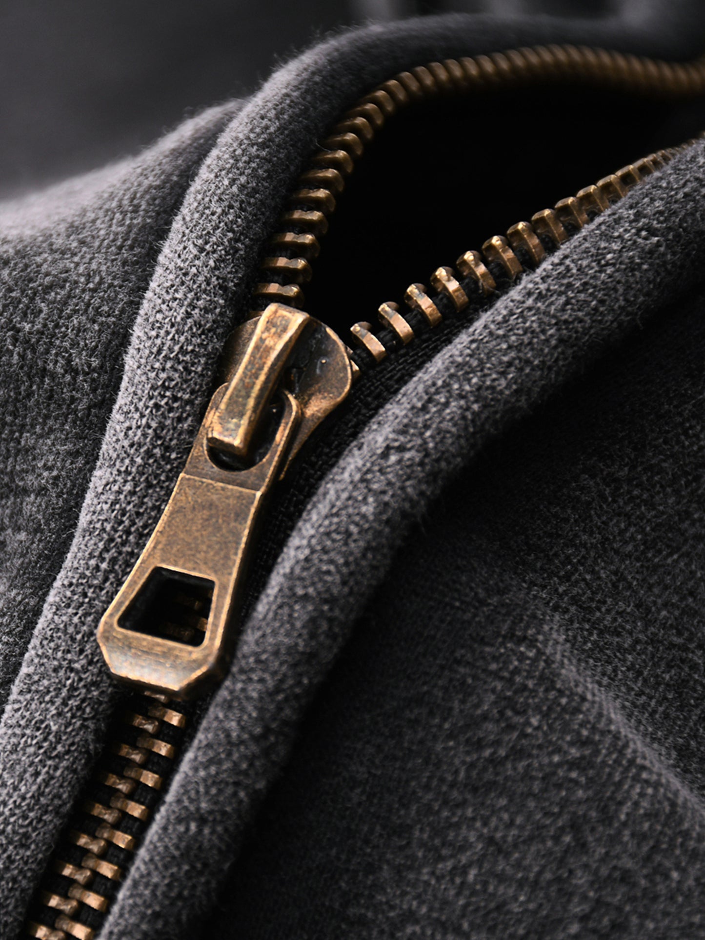 HOC Double Zip Boxy Hoodie