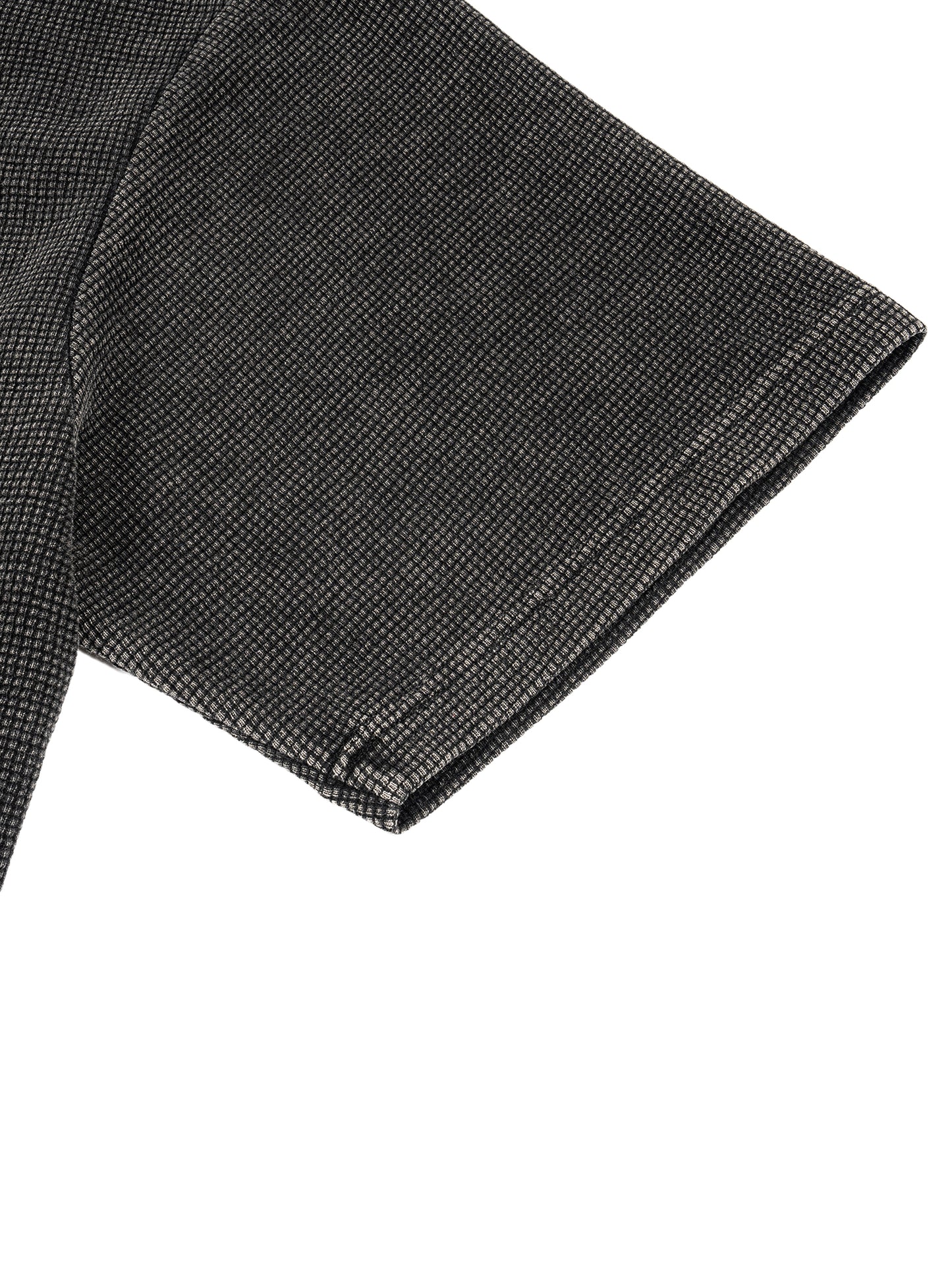 HOC Waffle Textured Washed Boxy Tee