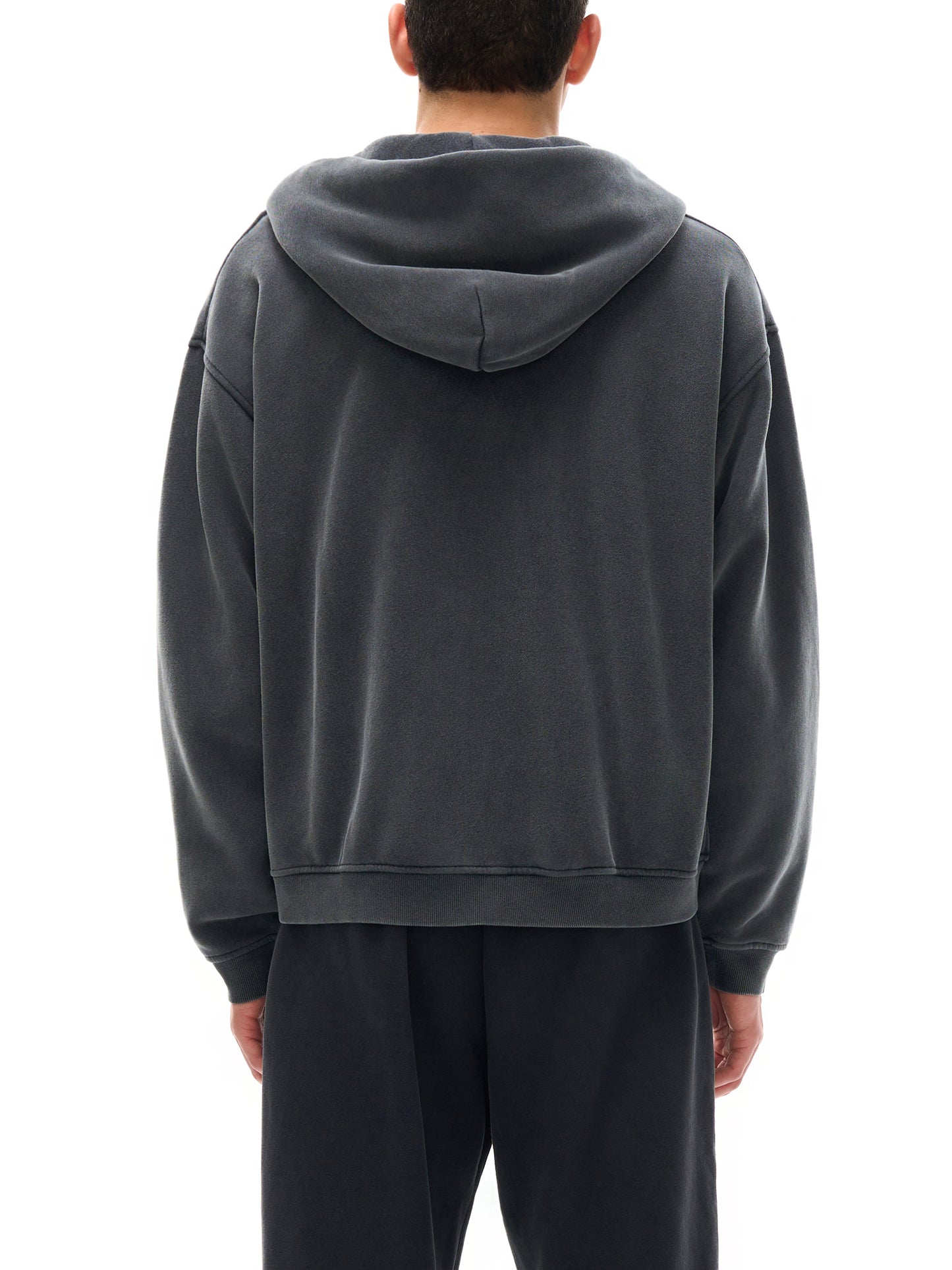 HOC Double Zip Boxy Hoodie