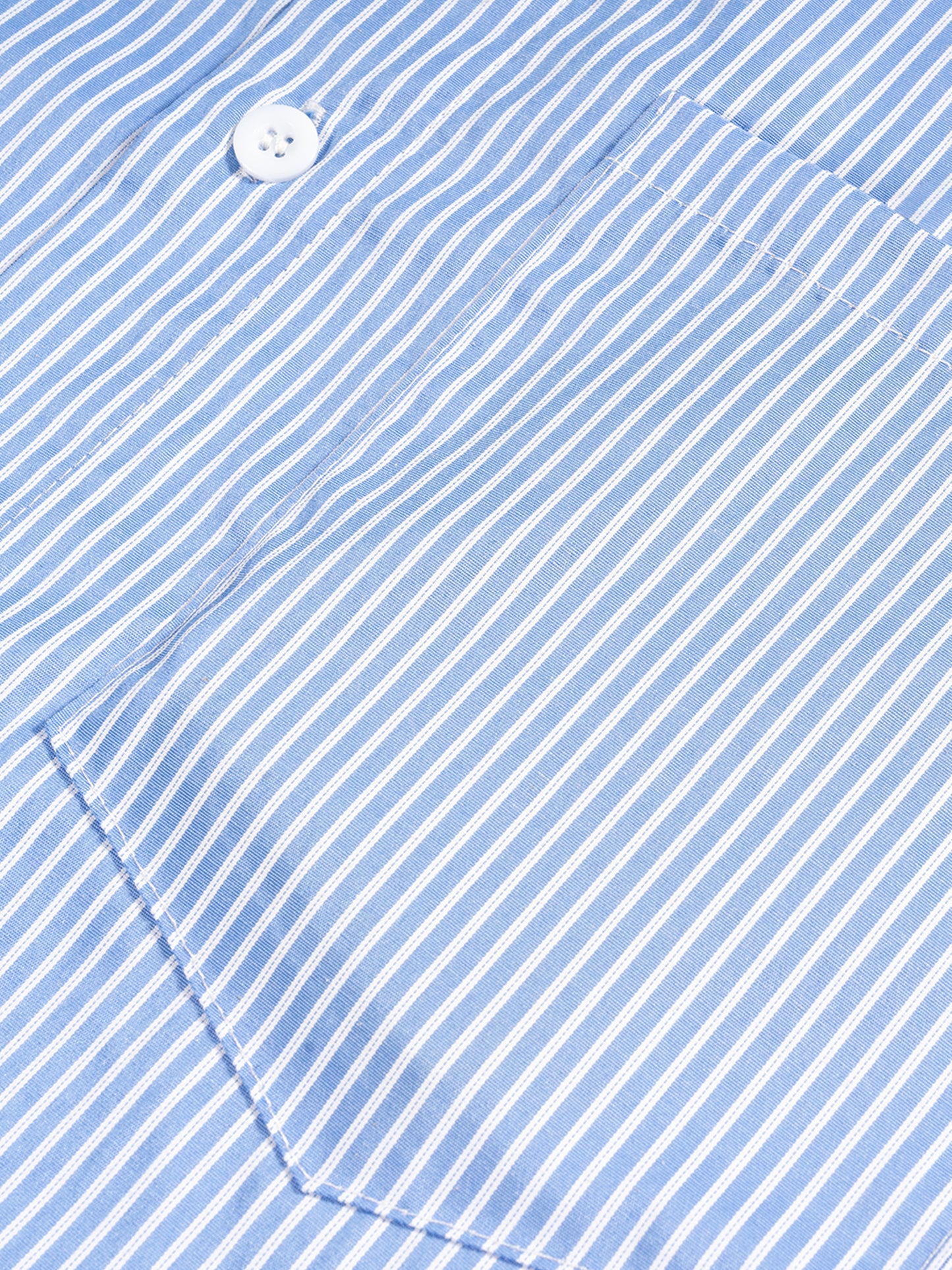 HOC Blue Stripe Boxy Shirt