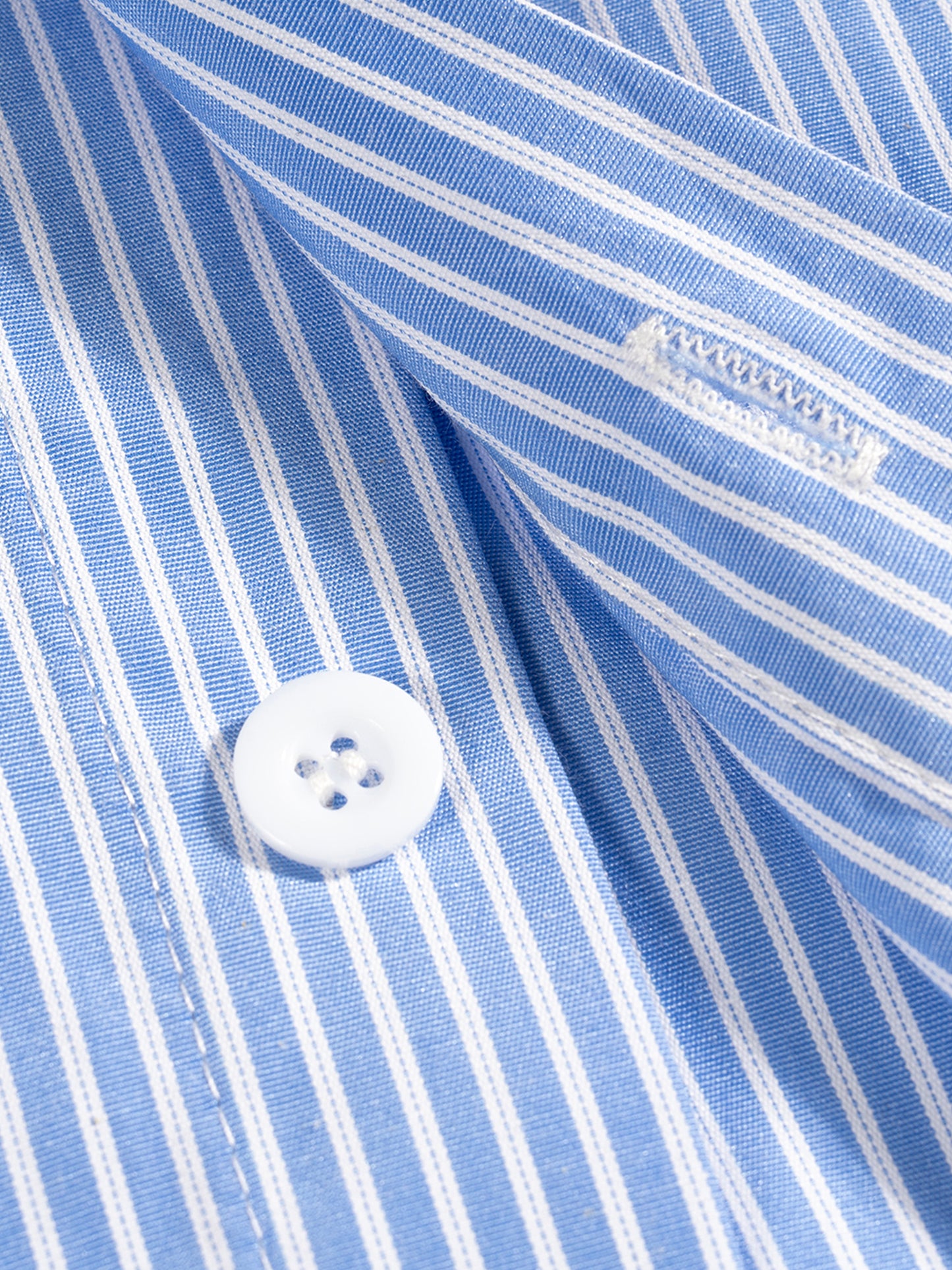 HOC Blue Stripe Boxy Shirt