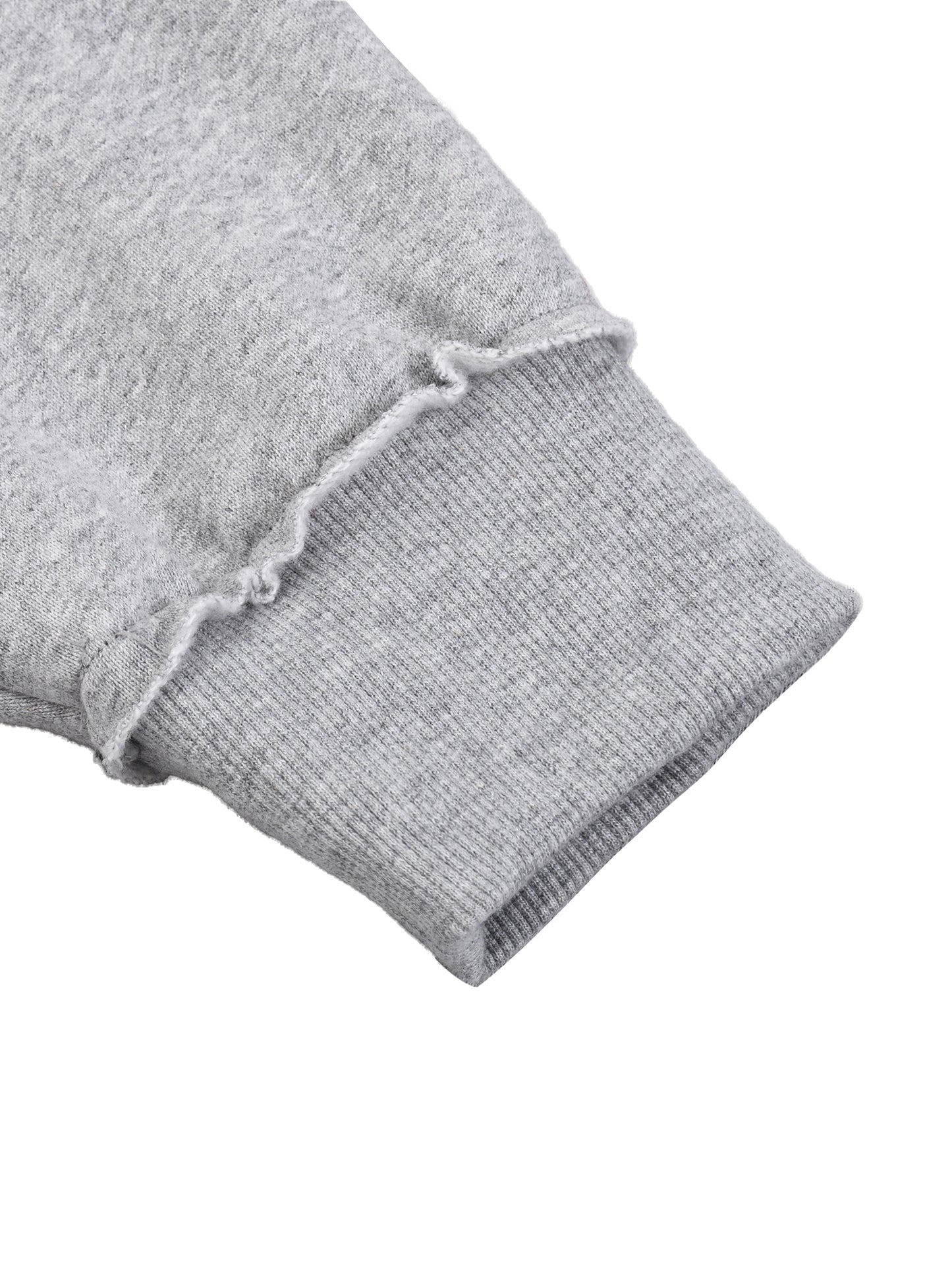 HOC Quarter Zip Rolled Edge Sweatshirt